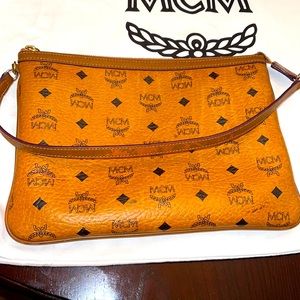 Mcm clutch bag